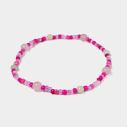 Hundehalskette aus Perlen in Pink von SUNNY BERLIN