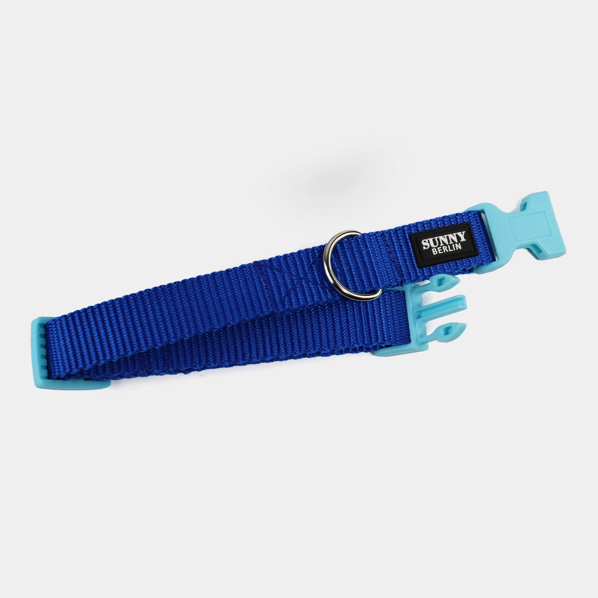 Hundehalsband Basic – Blau – Hellblau
