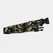 Hundehalsband Basic – Camouflage – Neonpink