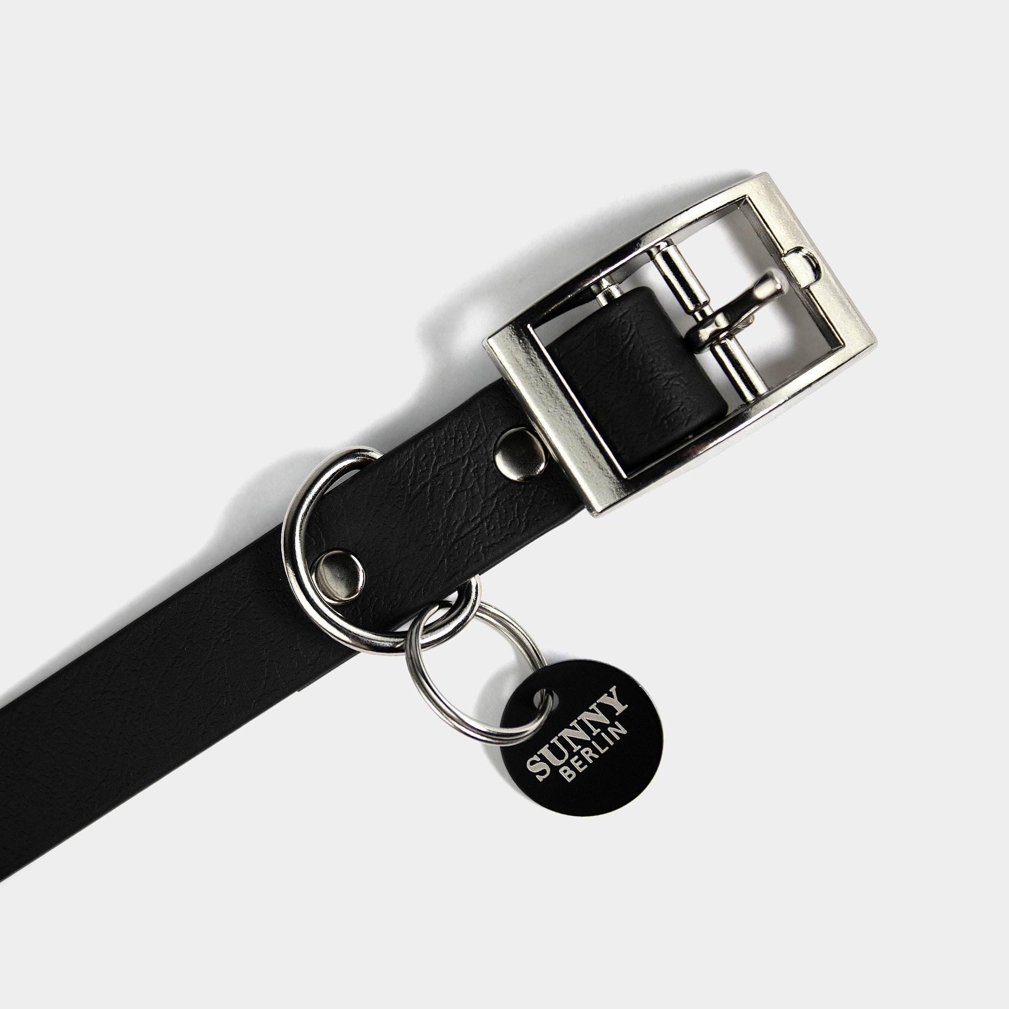Halsband Color Metal - Schwarz