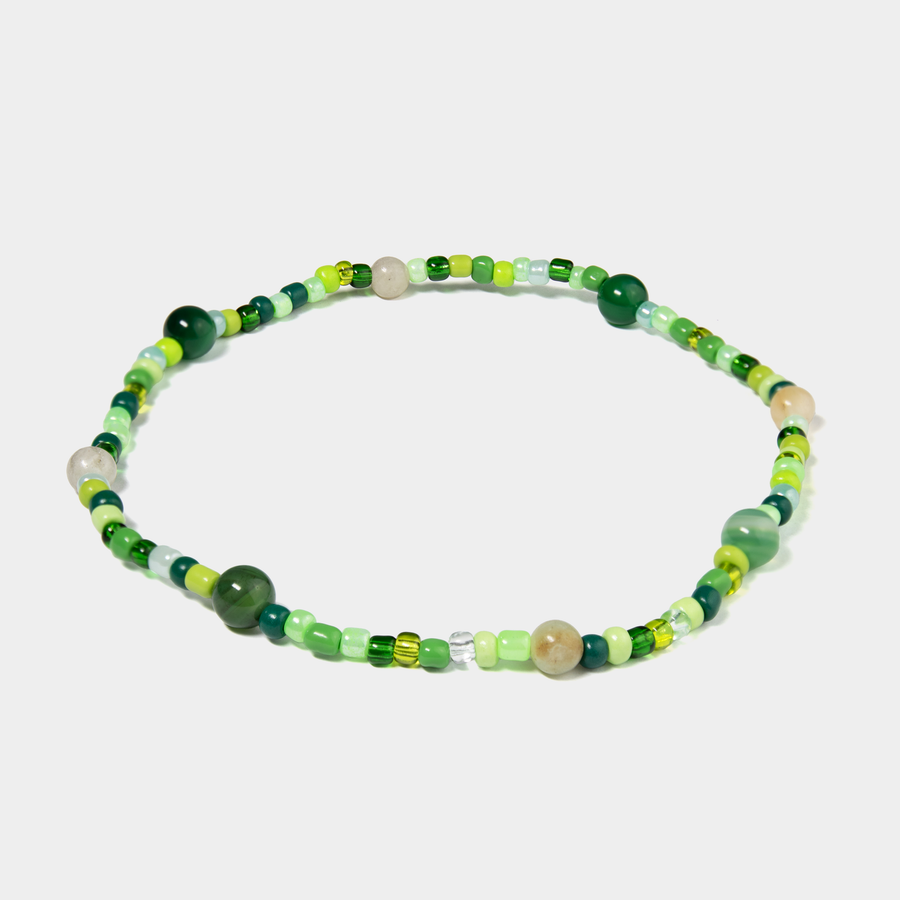 Pearl Necklace - Green