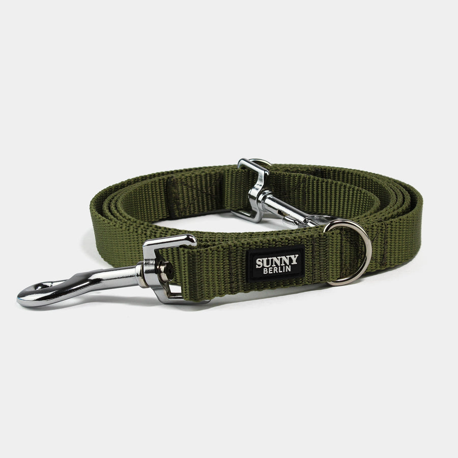 Hundeleine Basic – Olive