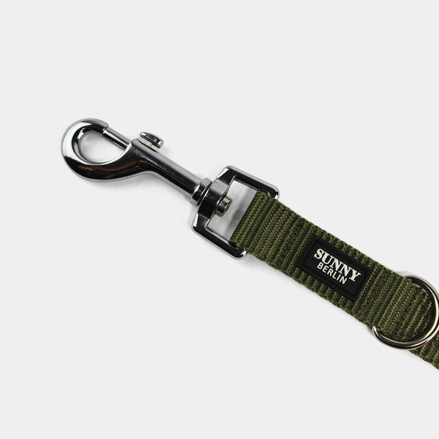 Hundeleine Basic – Olive