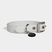 Halsband Color Metal - Weiß