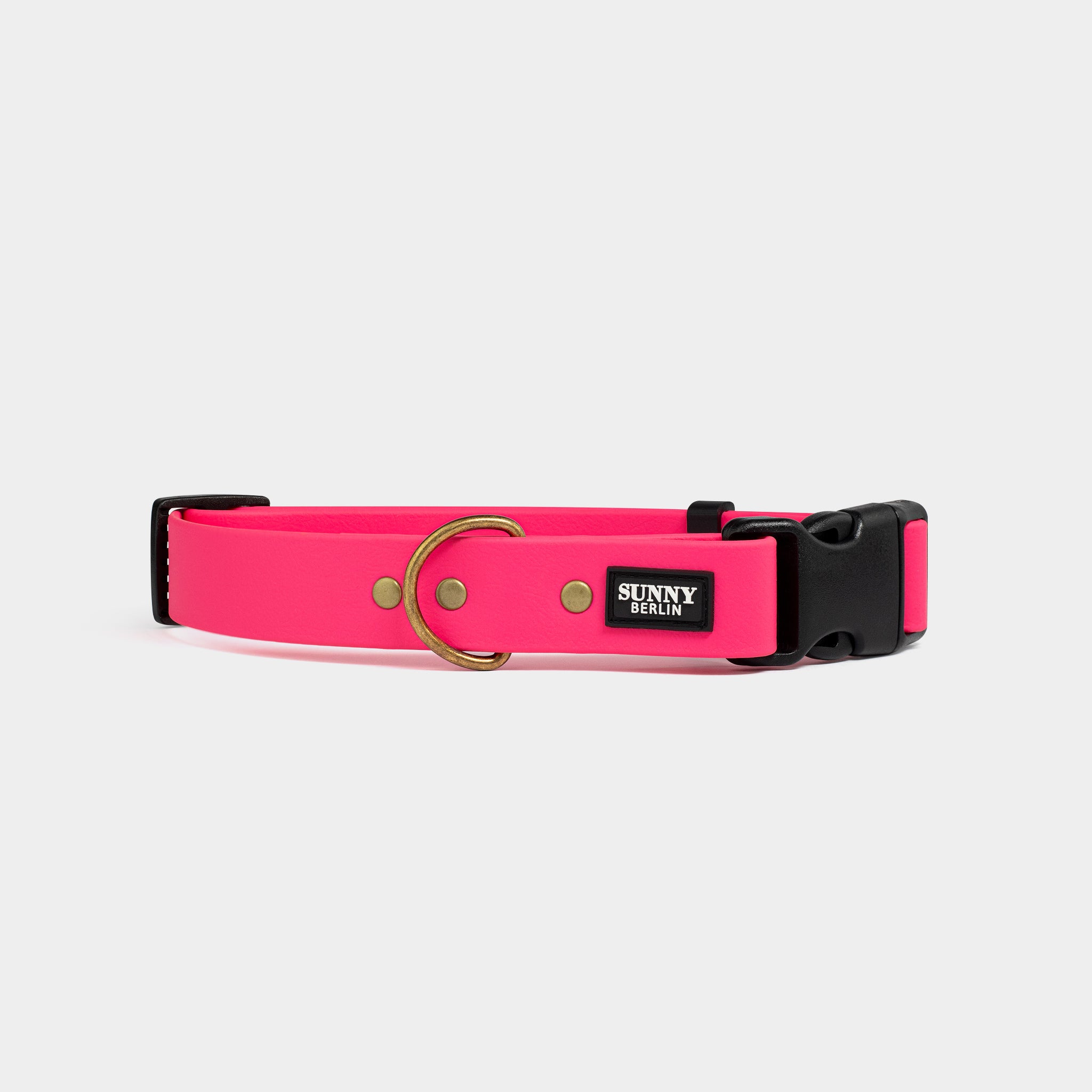 Hundehalsband aus Biothane in pink von SUNNY BERLIN