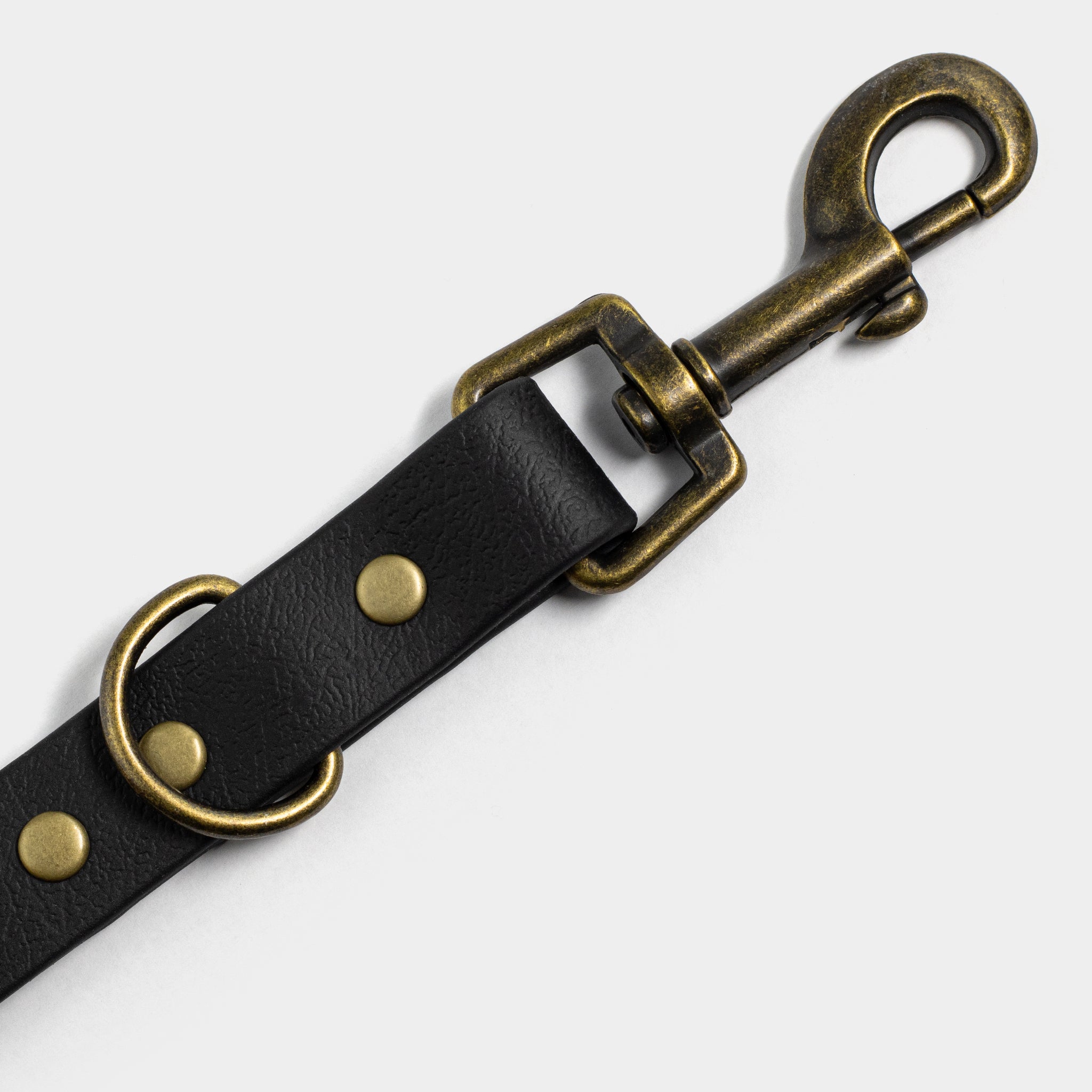 Karabiner an Biothane Hundeleine in pink von SUNNY BERLIN im Vintage Look